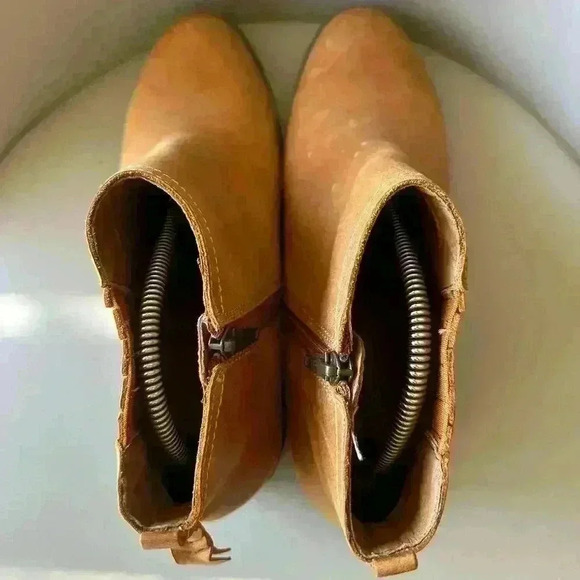 SPERRY | Camel Brown Booties leather, perfect for fall! | SIZE WOMENS 9 - Picture 5 of 7